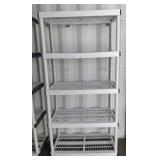 KETER PLASTIC SHELVING UNIT 18X36X72