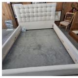 UPHOLSTERED BACK KING BED