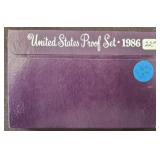 1986 US PROOF SET