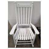 PAINTED WHITE PORCH ROCKER