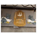 BURWOOD 3 PC GOOSE WALL DECOR