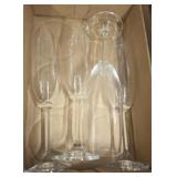 GLASS FLUTES