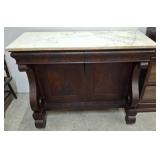 MARBLE TOP EMPIRE STYLE BUFFET