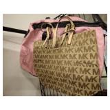 MK BAG AND PINK BAG