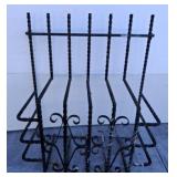 WROUGHT IRON WINDOW COVER 36X20X39