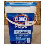 CLOROX POOL CHLORINATE TABLES