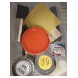 STAIN AND PAINTING SUPPLIES