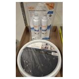 10 IN TURNTABLE, REFRIGERATOR FILTER