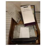 CAR RADIO, MINI COMPUTER, WALKER GLIDES, MISC