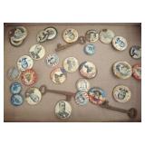 CAMPAIGN BUTTONS ASSORTED