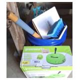 GREEN WORKS SURFACE CLEANER, WITH CLEANING SUPPLIE