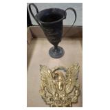 BRASS EAGLE, URN