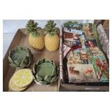 GROUP OF TABLE DCOR, GIFT BAGS