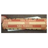 1910-1939 ROLL OF WHEAT PENNIES