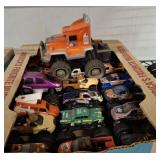 TRAY OF MONSTER TRUCKS