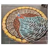 15IN CERAMIC TURKEY PLATTER