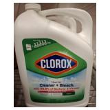 2 GALLONS CLOROX CLEANER AND BLEACH