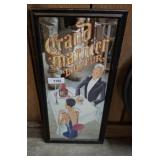 GRAND MARNIER LIQUEUR MIRROED ADVERT