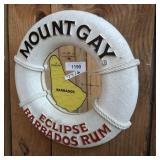 MOUNT GAY RUM MIRRORED LIFE RING 16IN