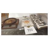 FALL DCOR WALL DCOR, INSPIRATIONAL WALL ART