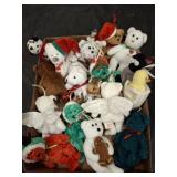 PLUSH TY ORNAMENTS