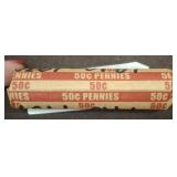ROLL OF WHEAT PENNIES