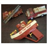 MY FIRST BUDDY WATER GUN, TONKA FIRE TRUCK, MATCHB