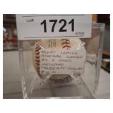 SIGNED BASEBALL