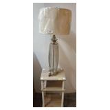 3 TIER END TABLE AND LAMP