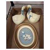 BURWOOD PLASTIC GOOSE WALL DECOR