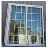 2 VINYL 6FT SLIDING DOORS