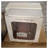 NIGHT LIGHTS, CERAMIC PLANTER/VASE