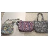 HAND BAGS, VERA BRADLEY, MISC
