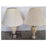 PAIR OF DECORATIVE LAMPS