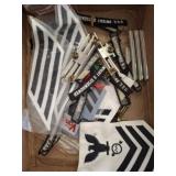 MILITARY PATCHES AND RIBBONS