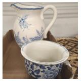 CREAM PITCHER AND PLANTER