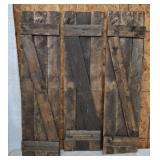 WOODEN SHUTTER DECOR 42IN