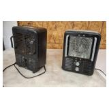2 PC PERSONAL HEATERS