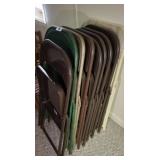 ASSORTED FOLDING CHAIRS