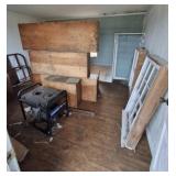 CONTENTS OF ROOM 3, CABINETS, AND GENERATOR