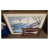 SAILING PRINT 38 X 28