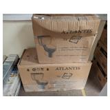 ATLANTIS TOILET TANK AND ELONGATED BOWL SET
