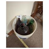 GROUP OF COLLECTOR BOTTLES, CLOROX, MISC