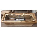 CRATED LARGE AQUARIUM