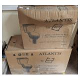 ATLANTIS TOILET TANK AND ELONGATED BOWL SET