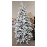 MR CHRISTMAS 5 FT ALEXA CHRISTMAS TREE FLOCKED