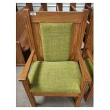 DEACONS OVERSIZED CHAIR UPHOLSTERED SEAT