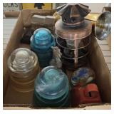 INSULATORS, BELL, LIGHT