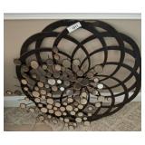 MIRRORED WALL ART DECOR