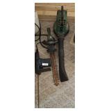 ELECTRIC SAWS AND GAS BLOWER